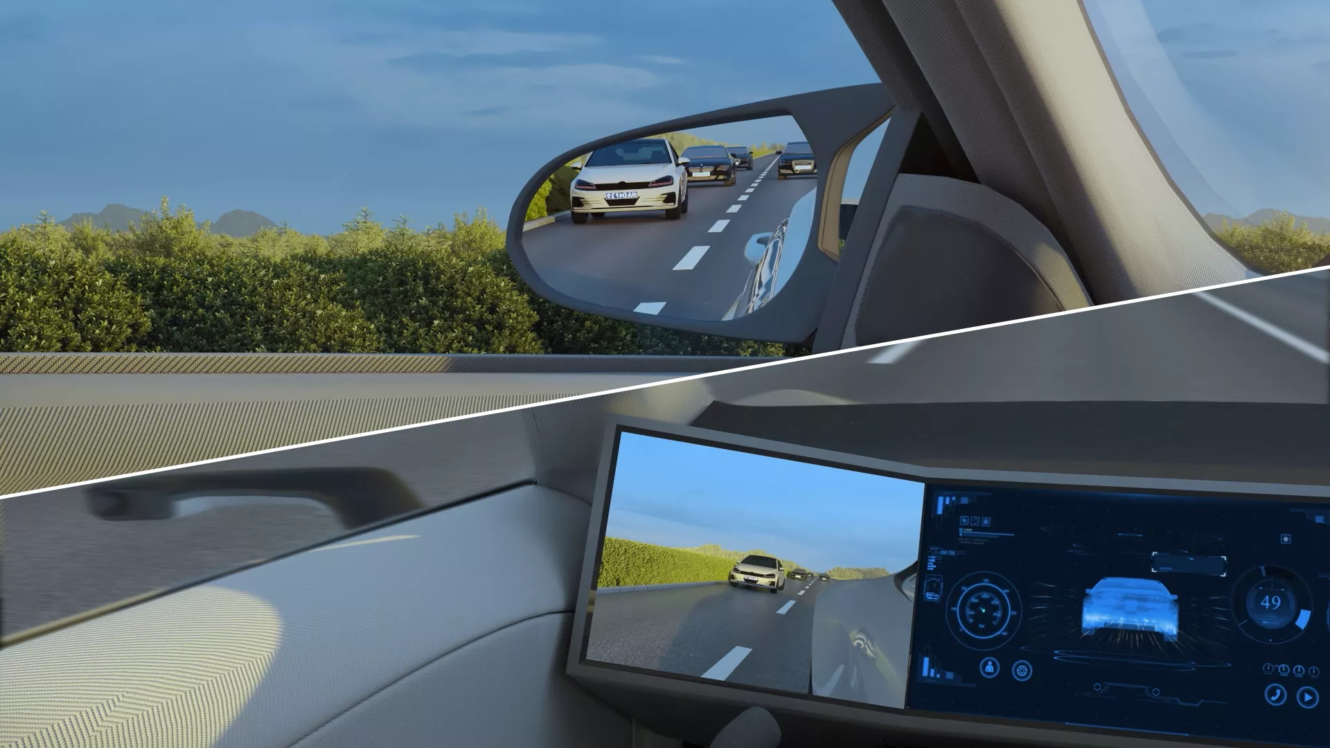 VT-CMS 電子外後視鏡-乘用車